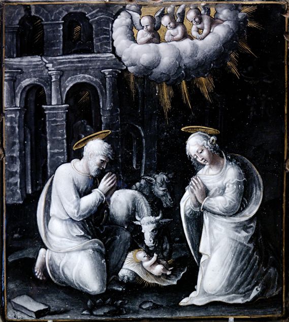 Attribué à Jean II Penicaud Nativité