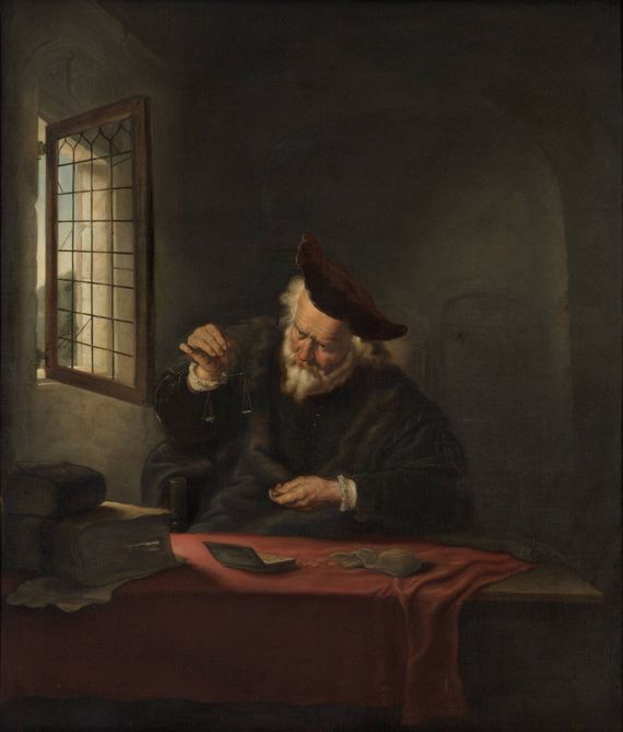 Salomon Koninck le peseur d'or