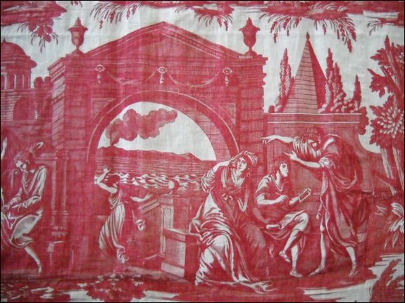toile de nantes galant jardinier