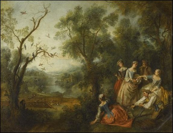 nicolas lancret le printemps