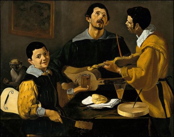 diego velazquez trois musiciens