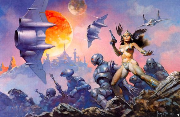 frank frazetta dawnattack