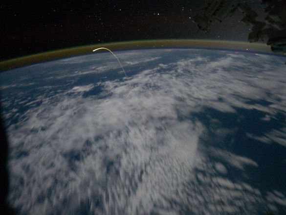 navette lancement vu iss