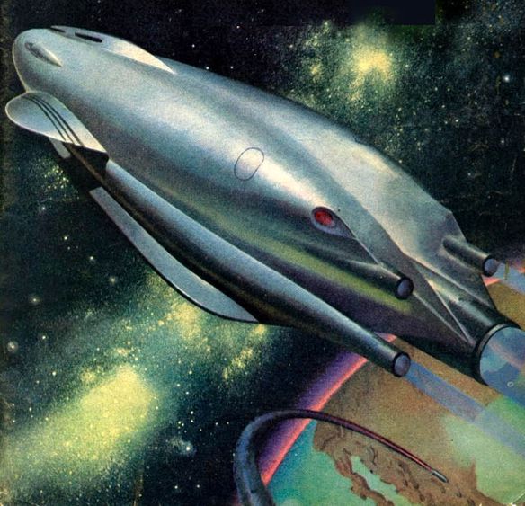 VAISSEAU SPATIAUX RETRO 9