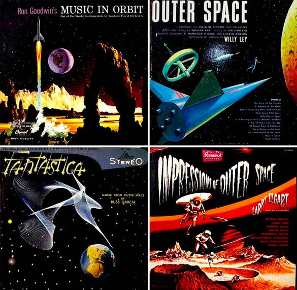 VAISSEAU SPATIAUX RETRO MUSIQUE