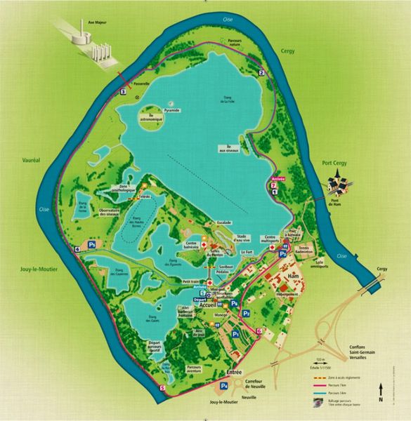 Cergy carte