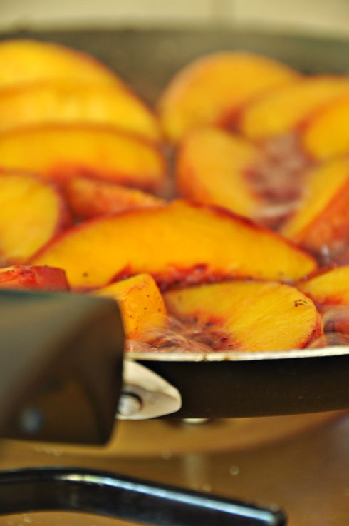 Poêlée quartiers nectarines