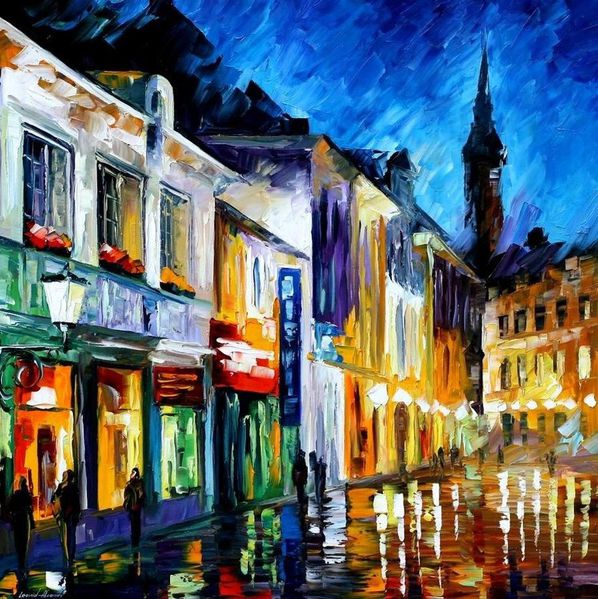 the dream of the soul leonid afremov by leonidafremov-d53