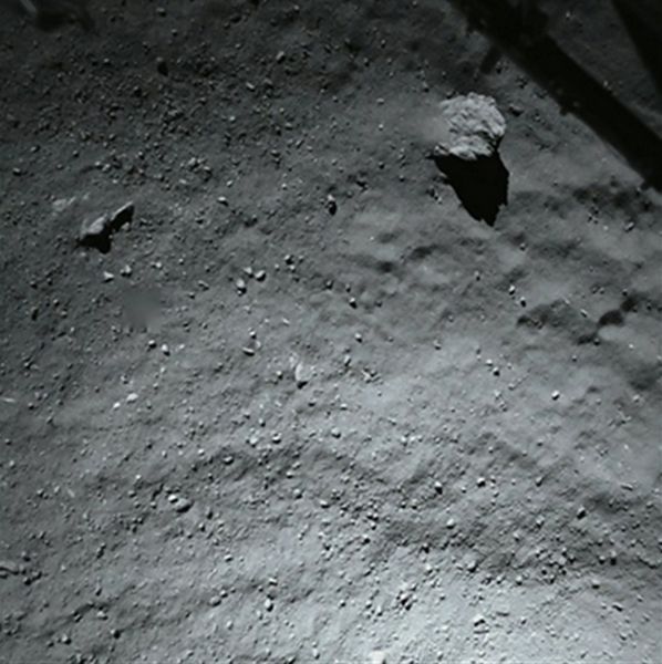 Philae - La comète à 40 mètres d'altitude