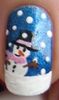 Bonshommes de neige zoom