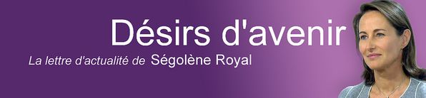 bannière Lettre d'actualité de Ségolène