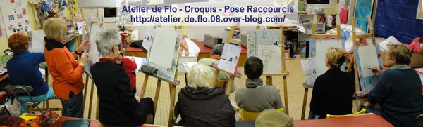 Atelier de Flo croquis dessin raccourcis deformation1