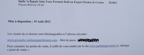 dossier de presse en ligne exemple