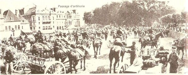 Passage d'artlllerie -- 1901-1902
