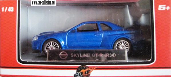 nissan Skyline GTR R34 go4 collection de voitures sport
