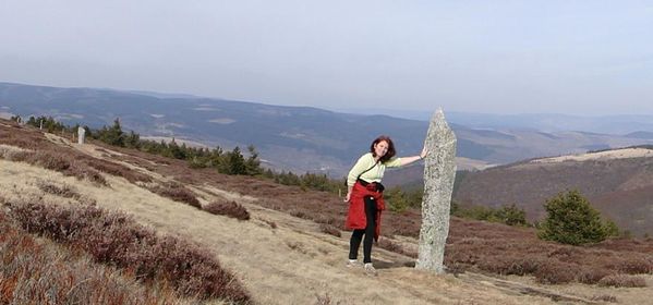 36 Mont Lozere alignt menhirs