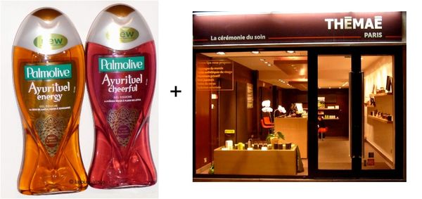 gel douche Palmolive Ayurituel cheerful energy présentatio