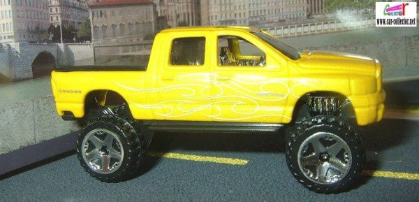 dodge ram 1500 pickup rehausse 2007.005 yellow