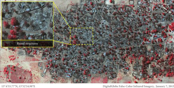 Digital Globe - Doro Baga - Boko Haram - 07-01-2015