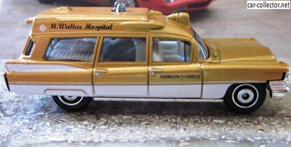 1963 cadillac emergency vehicle waltar hospital matchbox