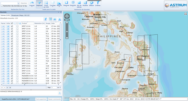 Haiyan - Philippines - Catalogue Astrium Services