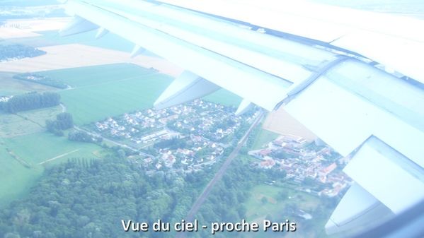 Vue du ciel - proche paris