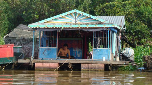Lac Tonle Sap Cambodge 