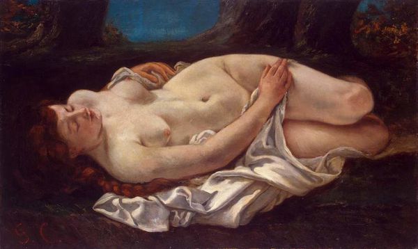 Gustave Courbet - Reclining Woman - femme couchée