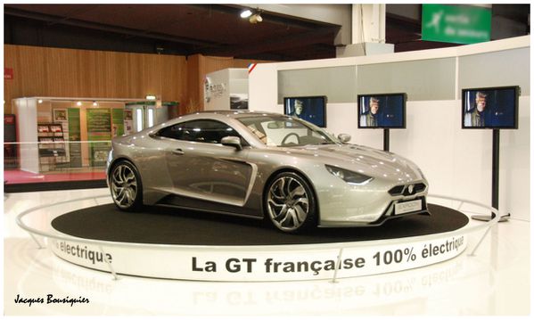 La GT franaise electrique Mondial Automobile 2010