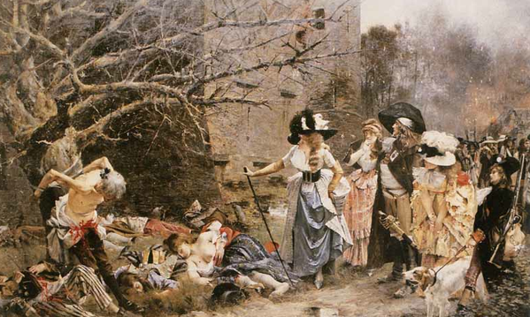Le massacre de Machecoul en 1793 - guerres de vendée, chou