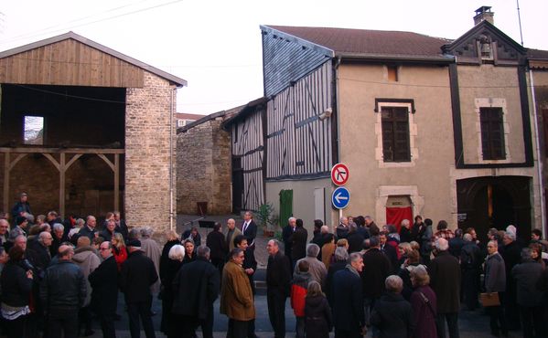 inauguration de deux nouvelles plaques (1er mars 2012). A d