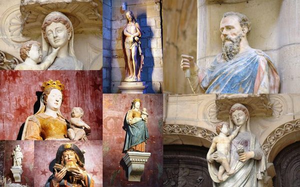 Eglise Notre-Dame de Vétheuil sculptures
