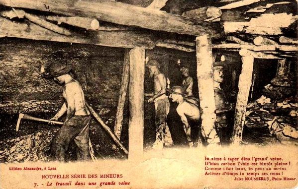 Le travail du mineur de charbon - Au Fil Du Temps de Knutange (AFDT)