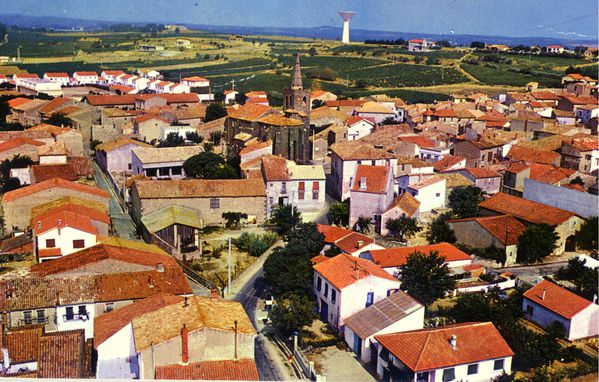 1960 PORTIRAGNES Vue aér.