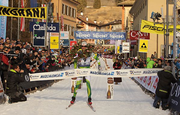 Marcialonga di Fiemme e Fassa (41^ ed.). Simon Øestensen e Julia Tikhonova