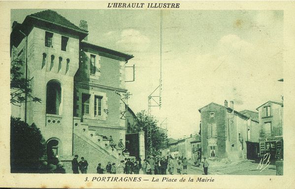 1941 PORTIRAGNES la mairie