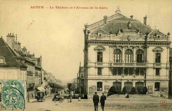 AUTUN 20v - Le Théâtre