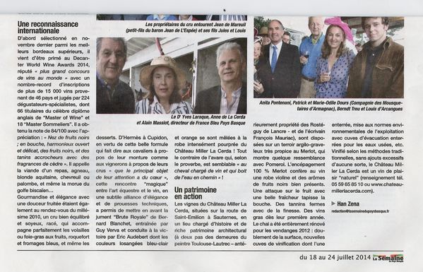 LSPB juilt 2014 Hippo Biarritz prix La Cerda 2