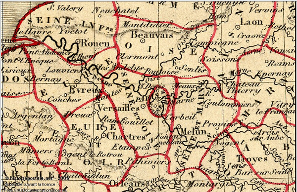 Capture carte ancienne