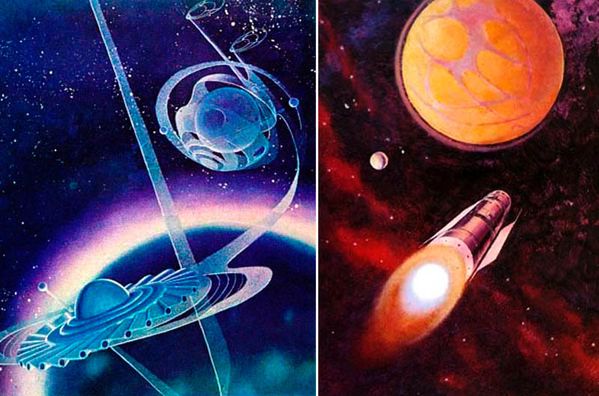 VAISSEAU SPATIAUX RETRO 16