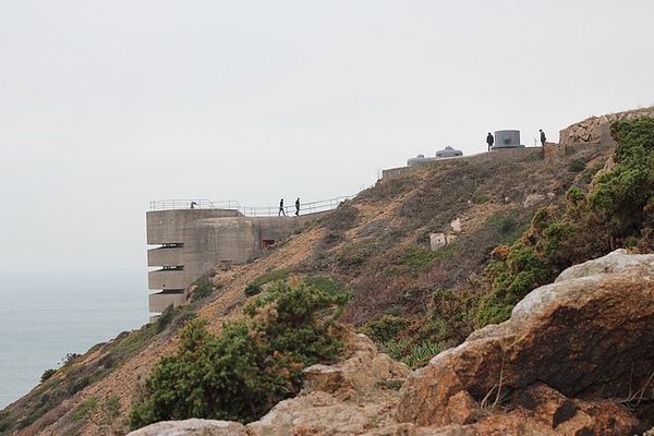 observation tower bunker allemand à plusieurs niveaux