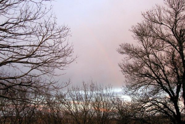 10c - Trouée dans ciel rosé
