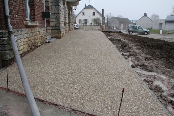 Le béton lavé apparait