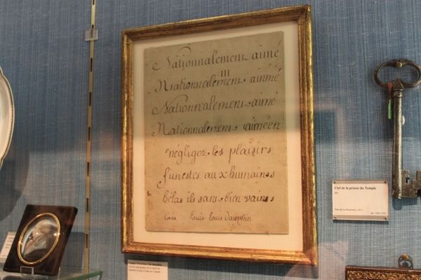 écriture du premier Dauphin, Carnavalet-A