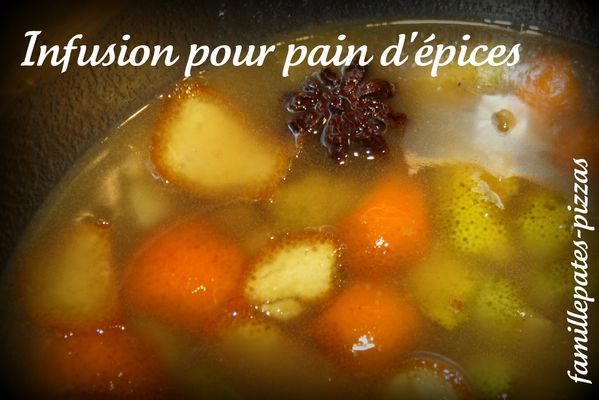 infusion agrumes pain d'épice