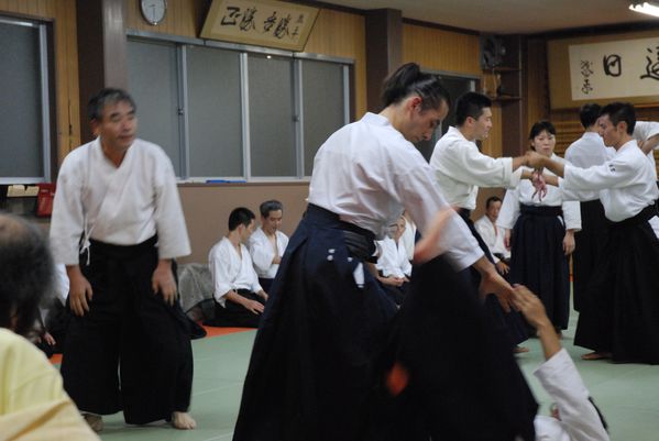 Léo Tamaki pratiquant au Japon 1