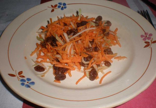 salade chou carotte