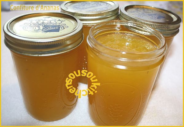 Confiture d'Ananas
