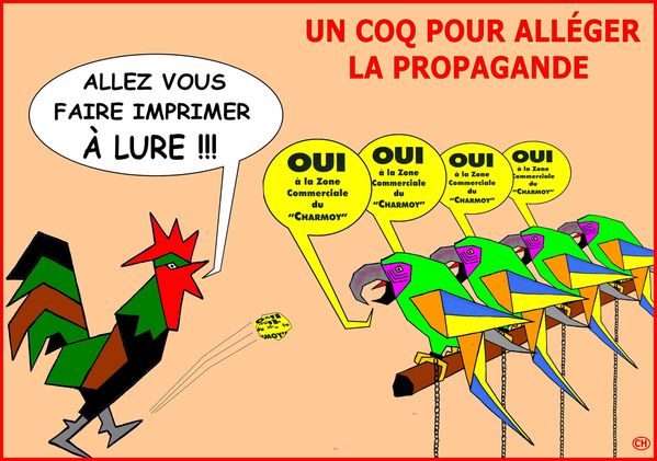 Coq et propagande