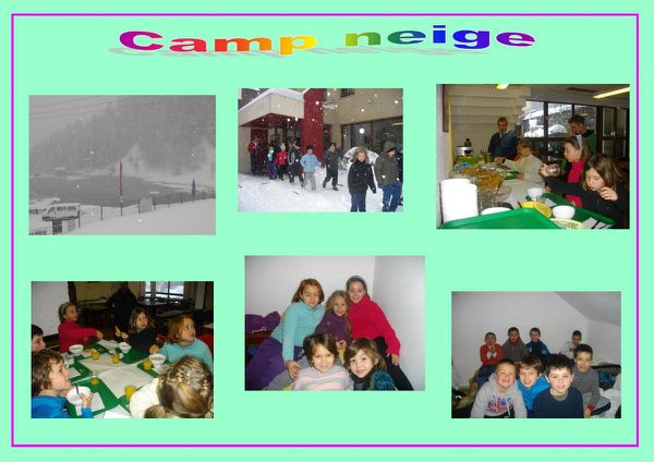 camp neige
